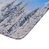 Planche À Découper Wonderland Pine Trees en Neige (Coin)