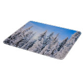 Planche À Découper Wonderland Pine Trees en Neige (Coin)