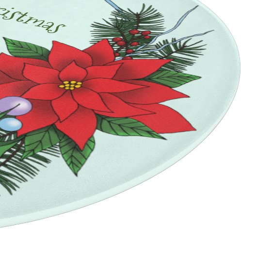 Planche À Découper Wreath de la souris de Noël (Coin)