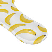 Planche À Découper Yellow Banana Illustration Fun Fruit Pattern (Coin)