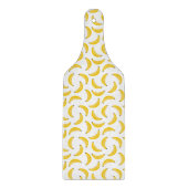 Planche À Découper Yellow Banana Illustration Fun Fruit Pattern (Devant)