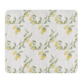 Planche À Découper Yellow Lemons Fruit   (Devant)