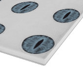 Planche À Découper Yeux à points bleu d'Halloween (Coin)