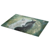 Planche À Découper Yin and Yang wolves (Coin)