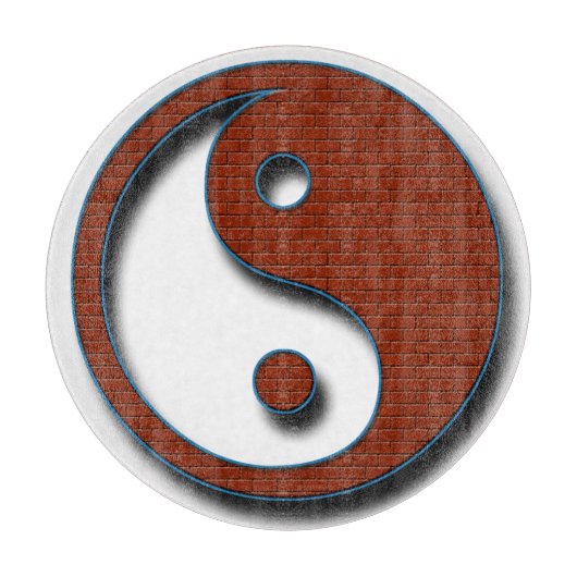 Planche À Découper Yin Yang par Shirley Taylor (Devant)