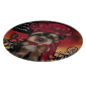 PLANCHE À DÉCOUPER YORKIE POO      (Coin)