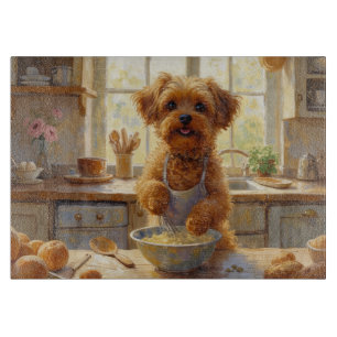 Planche À Découper Yorkipoo cuisine dans la cuisine