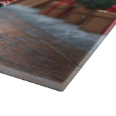 Planche À Découper Yorkshire Terrier Dogs Christmas Snow Holiday (Coin)