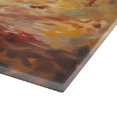 Planche À Découper Yorkshire Terrier en automne Leaves automne Inspir (Coin)