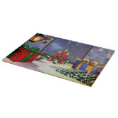 Planche À Découper Yule Temps Réflexions Art de Vacances (Coin)