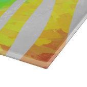 Planche À Découper Zebra Rainbow et White Print (Coin)