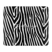 Planche À Découper Zebra Stripes Motif Thunder_Cove (Devant)