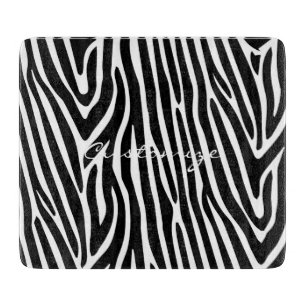 Planche À Découper Zebra Stripes Motif Thunder_Cove