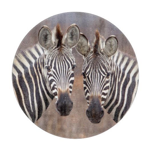 Planche À Découper Zèbres des plaines, parc national Kruger (Devant)