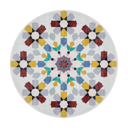 Planche À Découper Zelije marocain ! Zellige marocain (Devant)