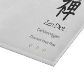 Planche À Découper Zen Diet Manger Plus de Légumes (Coin)