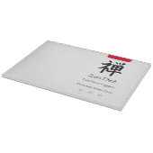 Planche À Découper Zen Diet Manger Plus de Légumes (Coin)