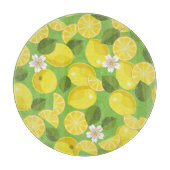 Planche À Découper Zesty Lemon : Citrus Motif Delight (Devant)