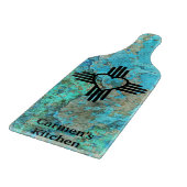 Planche À Découper Zia Heart Turquoise New Mexico (Coin)