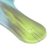 Planche À Découper Zigzag moderne d'Ikat Chevron de turquoise de (Coin)