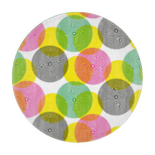 Planche À Découper Zigzags de brosse : Motif à main