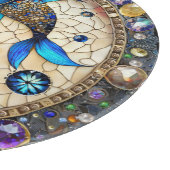 Planche À Découper Zodiac - Poissons de poisson Yin et Yang (Coin)