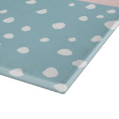 Planche À Découper Zones Dalmatiennes Bleues, Points Dalmatiens, Votr (Coin)