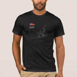 Planche à neige, Snowboardeur, T-Shirt Hokkaido