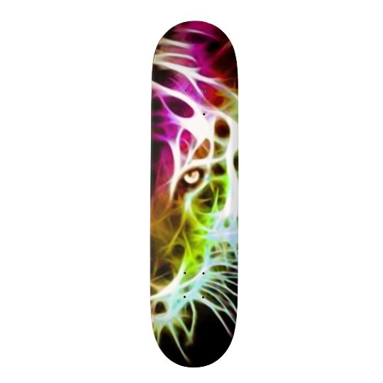 Planche À Roulette Customisée Panneau fait sur commande de parc de tigre