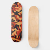 Planche à roulettes | Camo Skateboard (Recto)