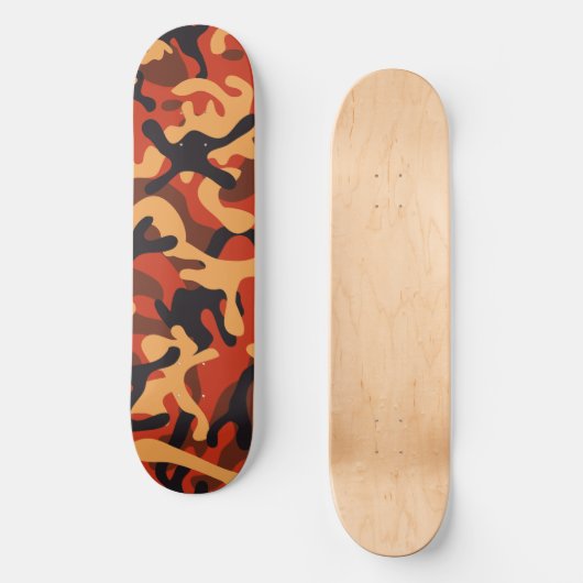 Planche à roulettes | Camo Skateboard (Recto)