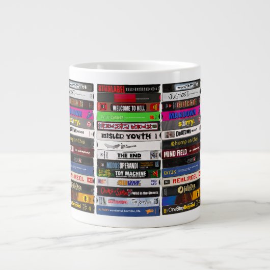 Planche à roulettes VHS Vidéo Art -Spécialité Mug (Devant)