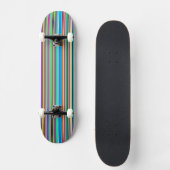 Planche à skateboard à rayures multiples (Recto)