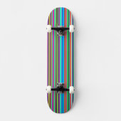 Planche à skateboard à rayures multiples (Recto)