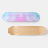 Planche à skateboard Blue Purple Pastel Tie Dye (Horz)