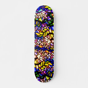 Planche à skateboard Glass-Louis Tiffany 1