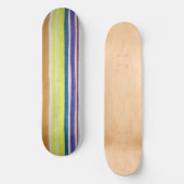 Planche à skateboard multicolore (Recto)