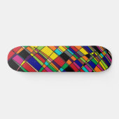 Planche à skateboard multicolore (Horz)