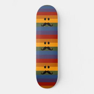 Planche à skateboard personnalisée Mustache Pride