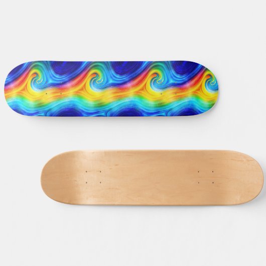 Planche à skateboard Rainbow Wave (Horz)
