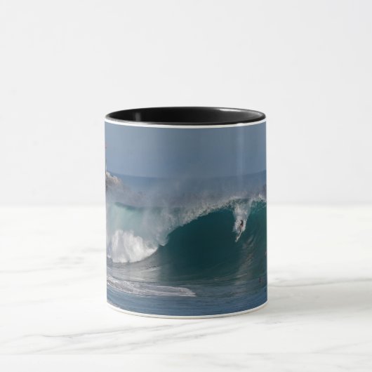 Planche à surf sur The Wedge - Mug (Centre)