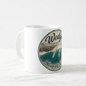 Planche à surf sur The Wedge - Mug (Devant gauche)