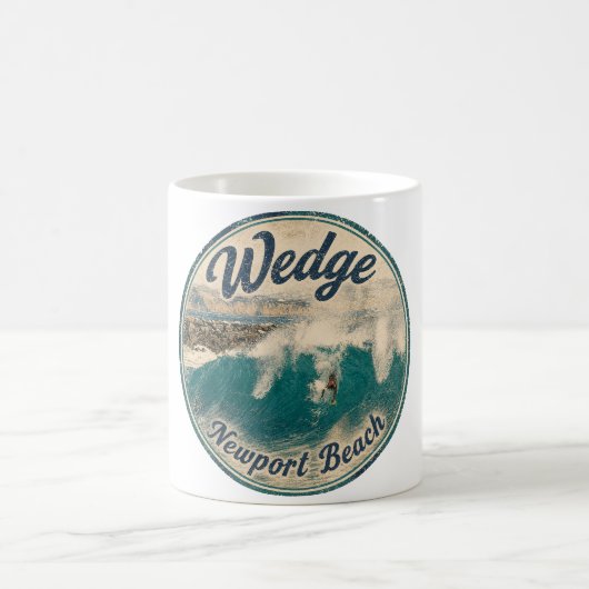 Planche à surf sur The Wedge - Mug (Centre)