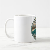 Planche à surf sur The Wedge - Mug (Gauche)