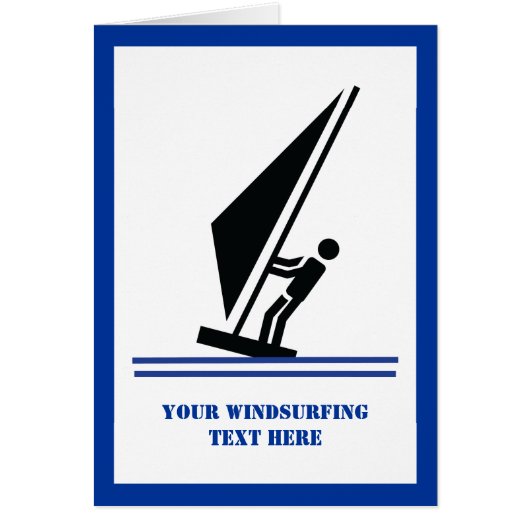 Planche à voile à bord planche à voile carte verti (Devant)