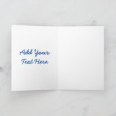 Planche à voile sur la carte de voeux de ressacs (Intérieur)