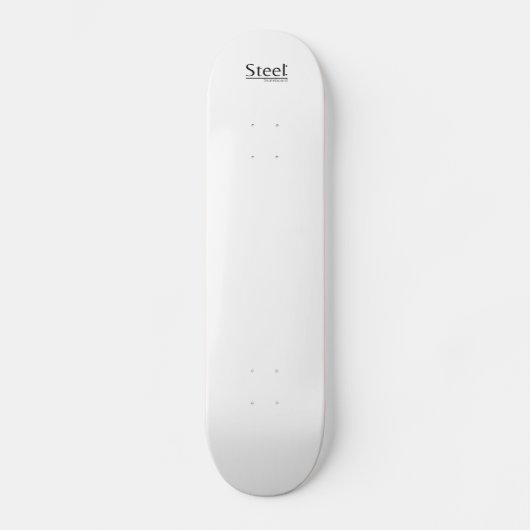 Planche Blanche Steel-Skateboard Skateboard (Voorkant)