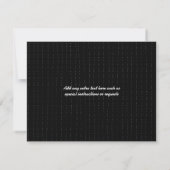 Planche Cocktails Bachelorette Fête Invitation (Dos)