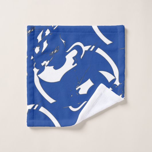 Planche de bleu (Gant de toilette)