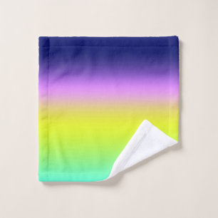 Planche de couleurs d'été Ombre violet jaune vert